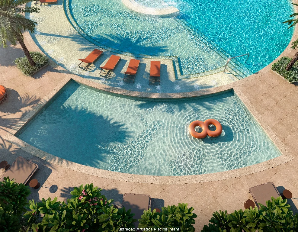 Ilustração Artística - Piscina Infantil