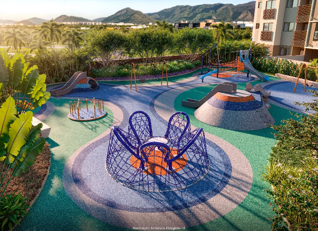 Ilustração Artística - Playground